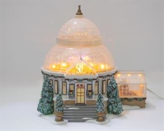 Vintage Department 56 Crystal Gardens Conservatory