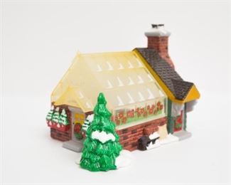 Vintage Department 56 — The Original Snow Village — Village Greenhouse 1991