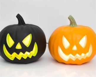 Vintage Halloween pumpkins