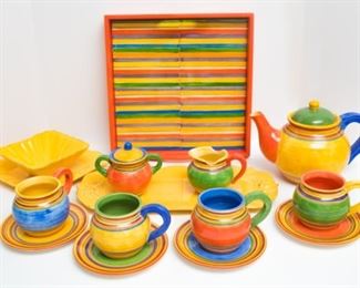 Pacific Rim China tea set + creamer and sugar