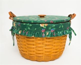 HUGE collection of Longaberger baskets and extra plastic inserts