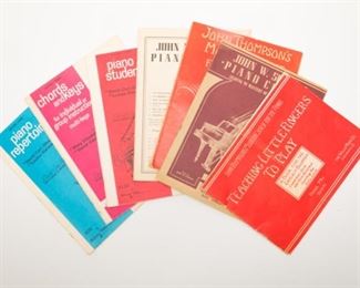 Music Session workbooks / Sheet music