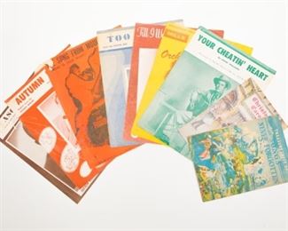 Music Session workbooks / Sheet music