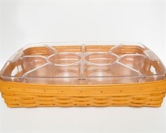 HUGE collection of Longaberger baskets and extra plastic inserts