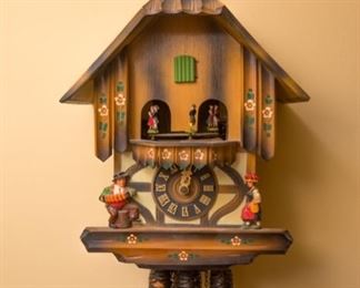 Same item as previous. Vintage wooden German Cuckoo Clock