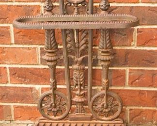 Antique vintage umbrella holder