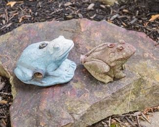 Lawn art made of resin