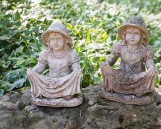 Lawn art made of resin or plastic