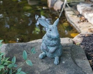 Lawn art made of resin or plastic