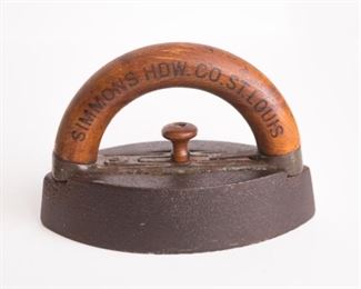 Iron warming press — Trademark "Laclede" — Simmons HDW Company St Louis