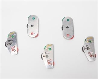 VTG Spalding ball strike out baseball umpire counter clicker stainless steel