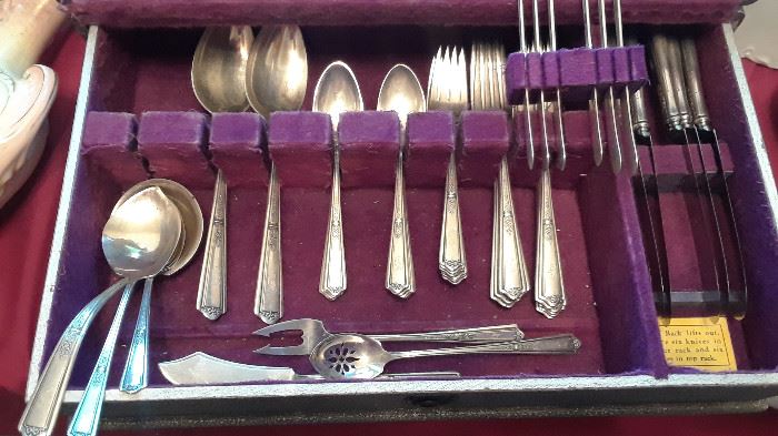 cbs 50 pc. Sterling set