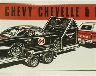 Ertl Collectibles WIX 1969 Chevy Blazer w/Trailer & 1967 Chevy Chevelle, NIB