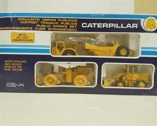 JOEL Caterpiller Public Works Set/several scales (see PIX) NIB
