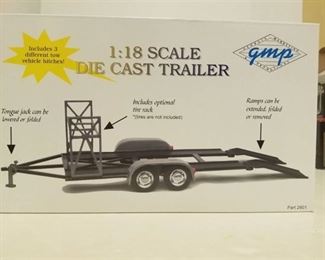 GMP Die Cast Tandem Trailer / 1/18 scale / see PIX / NIB