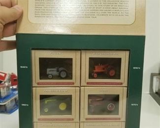 ERTL 50 Anniversary Edition 6 piece Tractor Set / appears to be 1/64 scale / NIB
