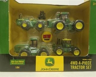 ERTL 4WD 4 piece Tractor Set / 1/64 scale / NIB