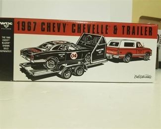 Ertl Collectibles WIX 1969 Chevy Blazer w/Trailer & 1967 Chevy Chevelle, NIB