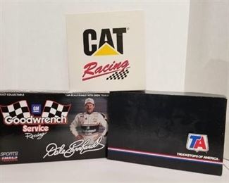 3 each 1/64 scale semi / CAT Racing /Country Pride / Goodwrench Racing (Tractor missing) NIB