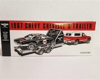 1 each 1967 Chevy Chevelle and Trailer NIB