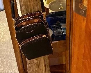 Nice Vintage Wood Western style hat & coat rack.