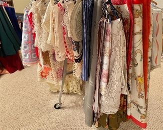 Large lots of Linens, Blankets, and quilts.