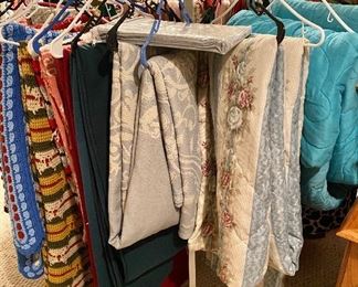 Quilts, and other bed coverings.