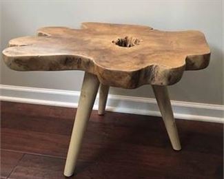 Live Edge Accent Table
