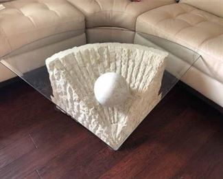 Mactn Stone Coffee Table