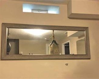 Large Horizontal Wall Mirror