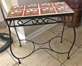 Tile Accent Table