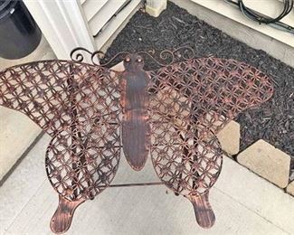 Metal Folding Dragonflay Patio Table