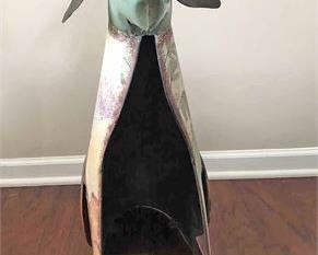 Painted Dog Floor Display