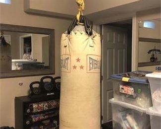 Vintage Evedrlast Boxing Bag