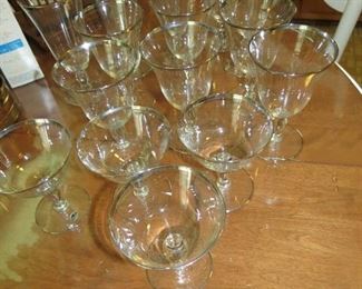 PLATINUM RIM STEMS TO MATCH SANGO CHINA.