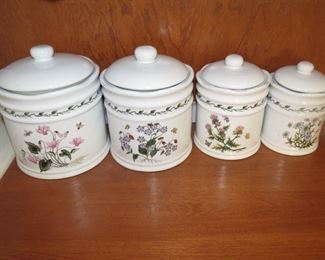 LILIAN VERNON CANISTER SET.