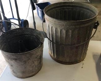 GALVANIZED BUCKETS.