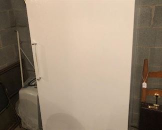 NICE AND CLEAN UPRIGHT FREEZER.