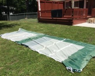 Kings Canopy side curtains. Very good condition. Some sun fading.