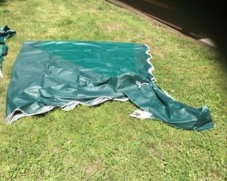 Kings Canopy scalloped cover-used