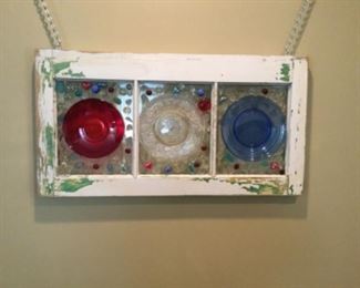 Decorative window. 28” by 15” 1-1/2”