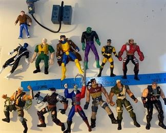 All Action Figures Shown $15.00