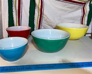 Set of Pyrex Bowls $44.00