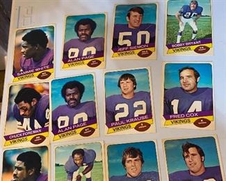 1977 Minnesota Vikings Cards $5.00