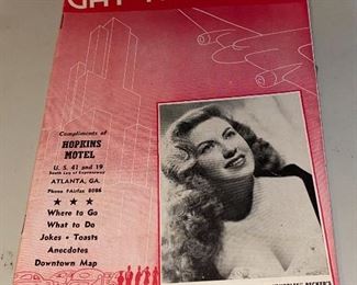 Gay Atlanta Playbill 1954 $3.00