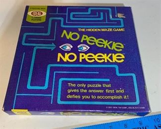 No Peekie by Ideal $5.00