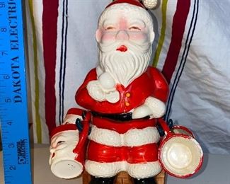 Santa Decanter with Cups $40.00