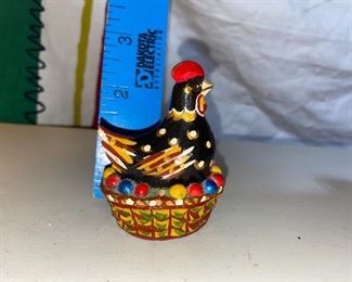 Handmade in Russia Hen on Nest $5.00