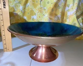 Mid Century Modern Footed Bowl $55.00