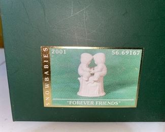 Snowbabies Forever Friends Dept. 56 $6.00